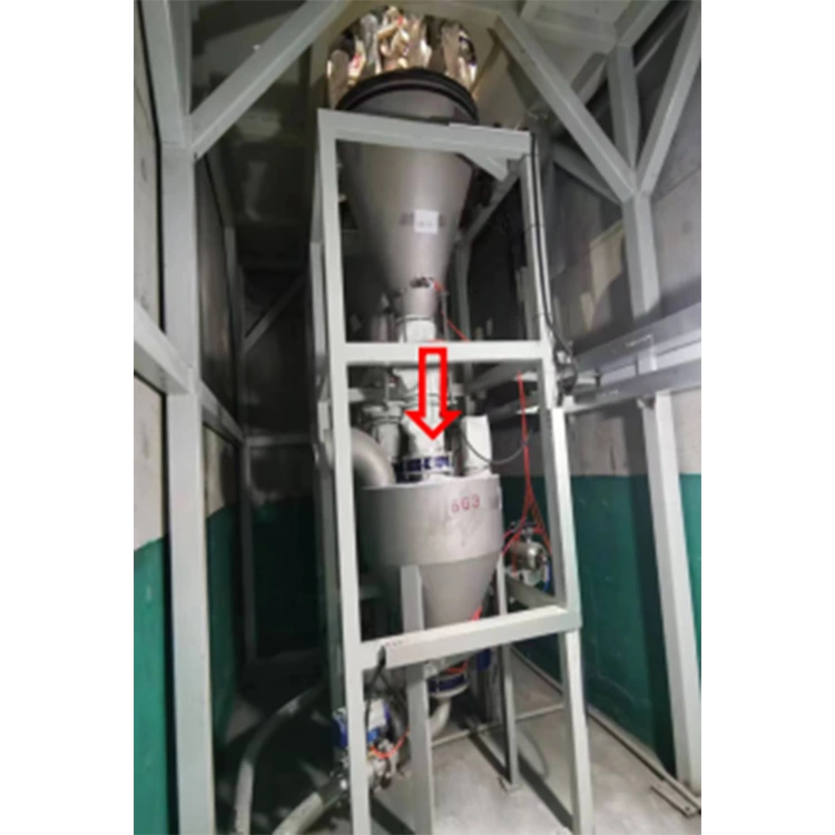 Contenitore per la pesatura del materiale ausiliario